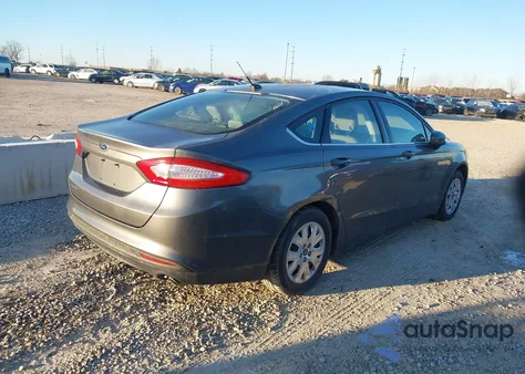 2014 Ford Fusion S из США, поврежденный, VIN 1FA6P0G70E5351659